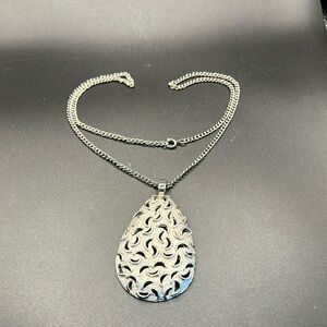 Vintage Roget open work necklace